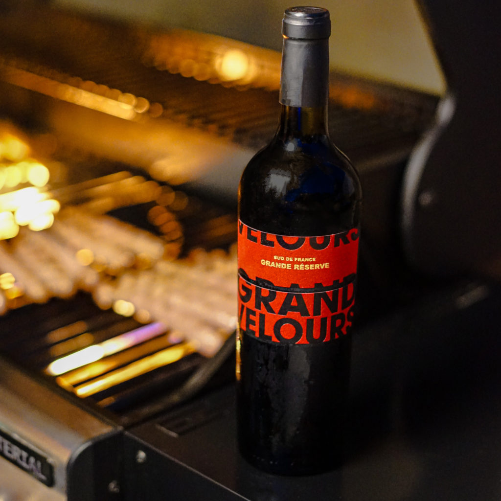 Vin rouge - barbecue - été